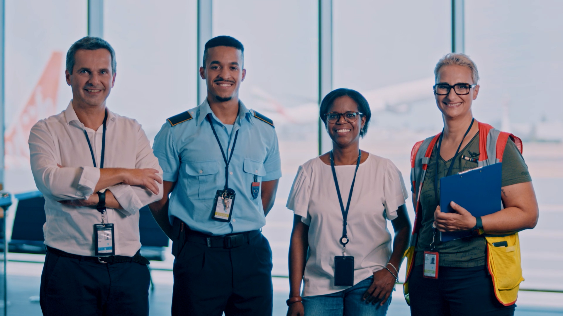 Bologna Airport staff